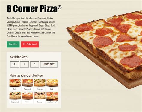 jet's pizza online ordering